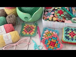 Granny Square Along Update - More tips for Crochet & "Choosing Colors"