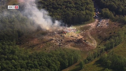 Deadly explosion at Tennessee explosives plant; dozens missing