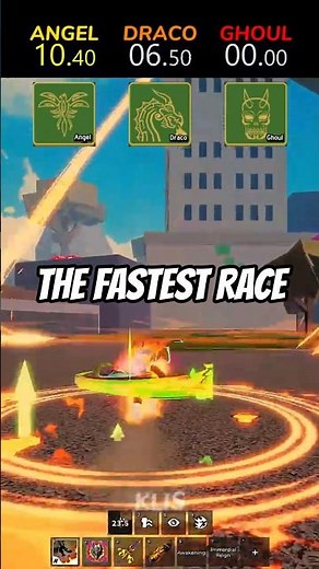 Angel VS Draco VS Ghoul - Speed test #roblox #bloxfruits