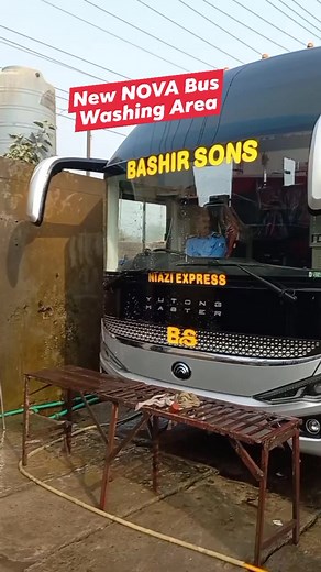 2.3K views · 41 reactions | Bashir Sons New NOVA Bus Washing Area Lahore Workshop #allnewbuseslahore #lahore | All New Buses-Lahore | Facebook