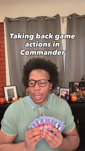 Tabletop Jocks on Instagram: "Taking back game actions in Commander 😥"