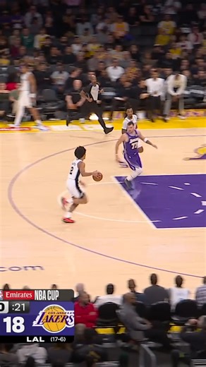 The Hollywood lights weren't too bright for Dylan Harper 💯 📊 13 points 📊 3 rebounds 📊 3 assists #NBAPhilippines #NBAHighlights #NBAonPrimeVideo #EmiratesNBACup #RepublikaNgNBA | NBA Philippines