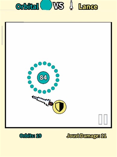 Orbital vs Lance: Epic Weapon Ball Fight