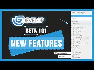 GDevelop 5 beta 101 Released! - New assets store and many more…