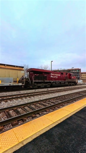 Freight Blasts West Past Mont Clare