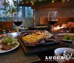 A delicious dinner is what you need! Book your table at Lucca Steakhouse now by calling 0778899666 | Lucca Steakhouse