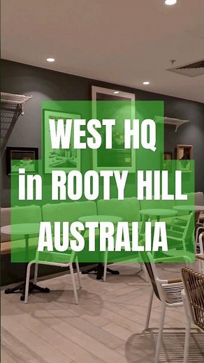 WEST HQ in ROOTY HILL SYDNEY AUSTRALIA #australia #walkthrough #food #design