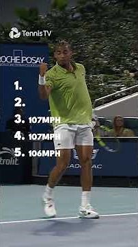 5 Shots Over 105MPH 😳 Top 5 Fastest Fils Shots vs Paul 💨