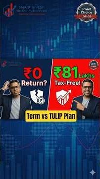 Term Insurance vs TULIP Plan | Why Smart Investors Choose Protection + Wealth Together
