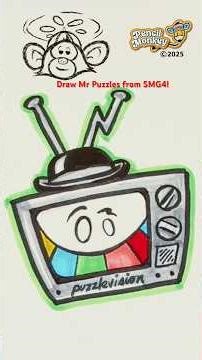 How to Draw Mr Puzzles from SMG4! #mrpuzzles #smg4 #draw #anime #Youtubeshow #sketch #simpleart