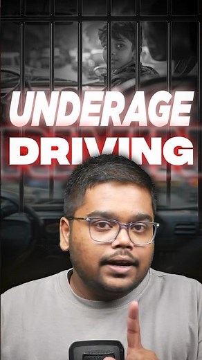 The Underage Driving Problem In India 😱 #shorts #india #informative #hindi #driving #illegal #cars24
