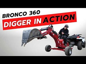 Bronco Digger 360 går bärsärk på vår steniga grusväg!