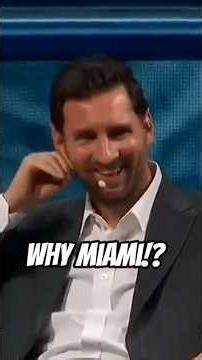 Messi on Miami Move: A Family Decision#shorts