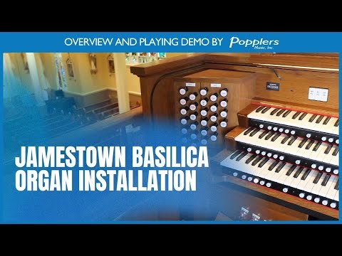 Watch the Rodgers 351 Organ Come to Life - Full Installation Process at Jamestown Basilica