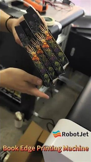Book Edge Digital Printer