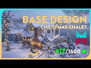 Once Human - Cozy Christmas Chalet Base Tutorial | Functional & Easy Build