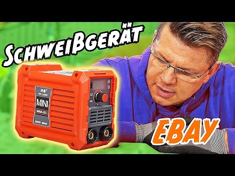€37 Mini Welding Machine with 225A from eBay | EXPERIMENT