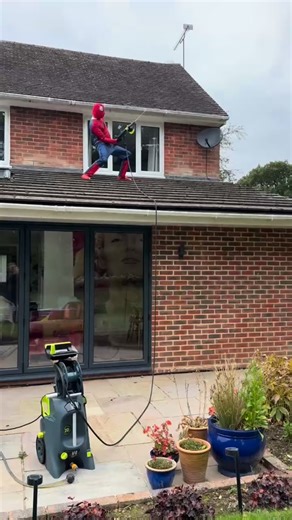 2.4K views · 24 reactions | Spider-Man’s new weapon of choice - the AVA Evolution. Shooting webs with the premium foam cannon kit. #pressurewasher #pressurewashing #cleanwithme #halloween #halloweekend #halloween #spiderman | AVA of Norway | Facebook