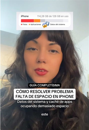 Cómo liberar espacio en iPhone sin apps adicionales
