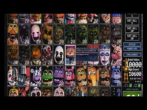 Five Nights at Freddy's: Ultimate Custom Night - 50/20 Mode COMPLETE! !