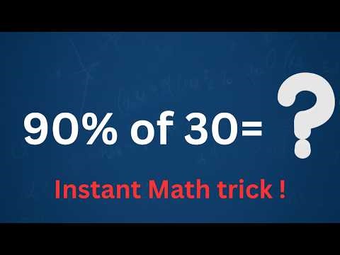 90% of 30 (Ninety percent of 30)