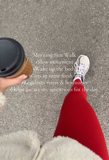 My mornings walks are sacred to my routine #fyp #walk #hormones #pcos #livwell