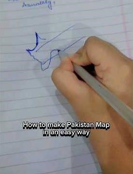 How to make Pakistan Map in Easy Way Part-1 #cssprepration #pakistanaffairs #ppsc #fpsc
