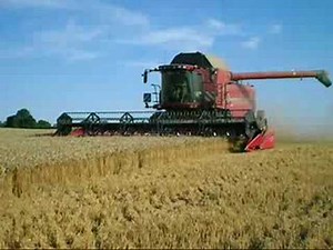 Case IH 9010 AFS harvest 2008
