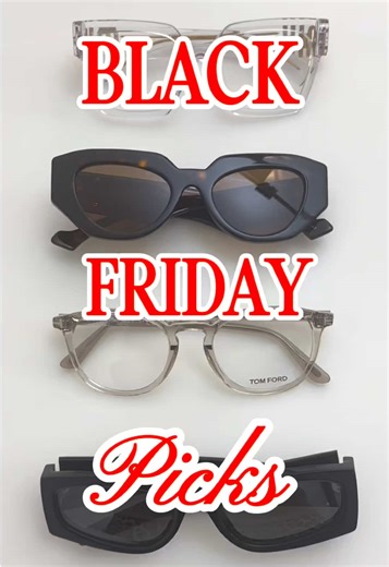 Black Friday just got clearer 👀🖤Snag your fave fashion frames at reduced prices, shop now! BlackFriday #BlackFridayDeals #EyewearSale #FashionEyewear