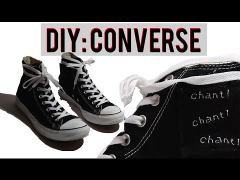 DIY Converse (Chuck Taylor Custom)