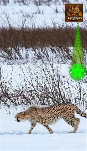 Arctic Cheetah #ClawsAndMawsKitchen #WildlifeFeeding