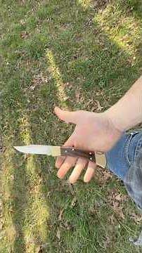 The Buck 110 is a One Handed Knife #edc #buck110