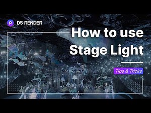 D5 Render | How to use Stage Light in D5 Render?