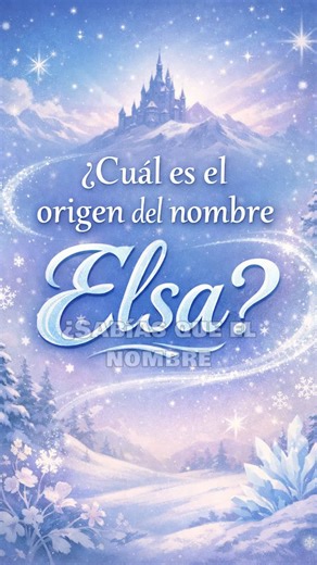 ¿Sabías que el nombre Elsa tiene un origen antiguo y lleno de significado? Aunque hoy muchas personas lo relacionan con personajes modernos del cine, la historia de este nombre se remonta a muchos siglos atrás. El nombre Elsa es una forma corta o diminutiva del nombre Elisabeth o Elizabeth, que proviene del hebreo “Elisheva”. Este nombre está compuesto por dos elementos: “El”, que significa Dios, y “sheva”, que puede interpretarse como juramento o promesa. Por lo tanto, el significado más acepta
