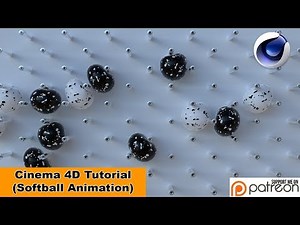 Softballs Animation (Cinema 4D Tutorial)