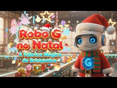 Robô G: A Fábrica Mágica de Brinquedos 🤖🎄