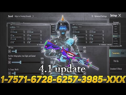 🔥Bgmi sensitivity settings 2025 🥵 | Bgmi best sensitivity settings 😱| Zero recoil sensitivity bgmi.