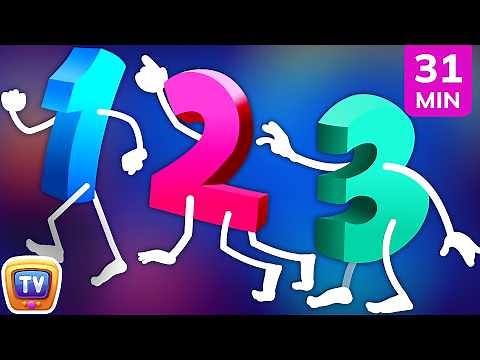 Numbers Song 1 to 20 + Counting Songs for Kids | Learn to Count | 31 Min | ChuChu TV