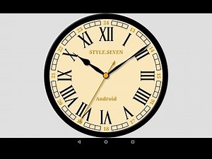 Classic Analog Clock-7