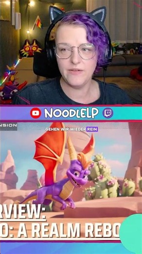 Reaction auf das Interview der Devs von Spyro: A Realm Beyond #noodlelp #spyroarealmbeyond #spyro