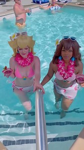Twin peach beach 🏝️🍑✨ 🌸 Cosplay by @cosplay.with.meg & @blackprincesspeach #princesspeachcosplay #princesspeach #peachcosplay #peachbeach #supermarioodyssey #marioodyssey #blackprincesspeach #summervibes #cosplayers #cosplaygirls #cos #cosplay #summer | EZCosplay Costumes