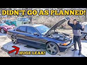 Getting My E38 BMW 740i Back on The Road After 5+ Years!