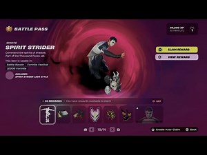 How to Unlock Spirit Strider Emote in Fortnite | Battle Pass Rewards Page 10