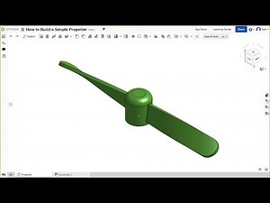 Build a Simple Propeller in Onshape! | Wild Kinetics