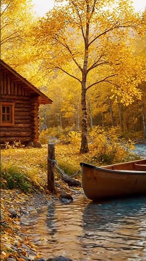 Falling Leaves & Gentle Stream 🍁 Calm Your Mind