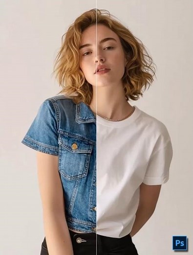 Adobe Photoshop 2026 Trick – Instantly Change Any Shirt