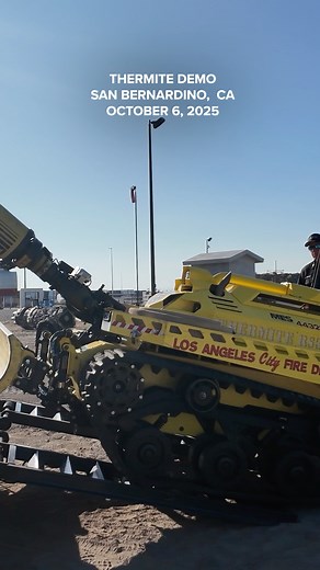 San Bernardino, CA- San Bernardino County Fire is always looking to harness new technology on the front lines and improve risk management during complex incidents. Firefighters are routinely called to high-risk environments; large industrial facilities, commercial warehouses, and other structures that can burn for extended periods, creating dangerous and unstable conditions. These incidents often generate extreme heat, toxic smoke, and structural compromise that pose significant threat to person