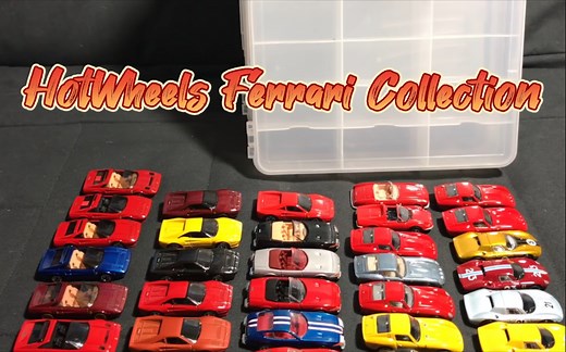 【学英语】Lamley的风火轮法拉利全车型展示