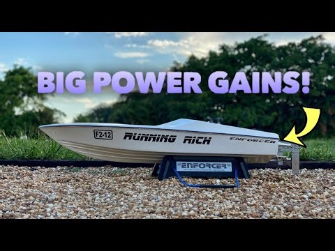 RC POWERBOAT | Tuned Pipe | Enforcer Super G