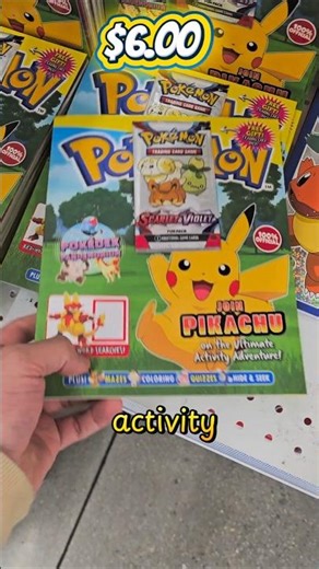 Pokemon BookFree Pack! #pokemon #pokemoncards #pokemontcg #pokemonopening #fivebelow #pokemonshorts